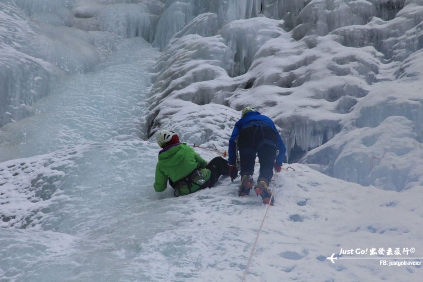 雙溝橋冬季攀冰訓練攻略與心得17_