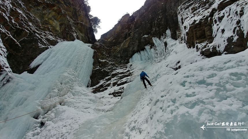 雙溝橋冬季攀冰訓練攻略與心得21_
