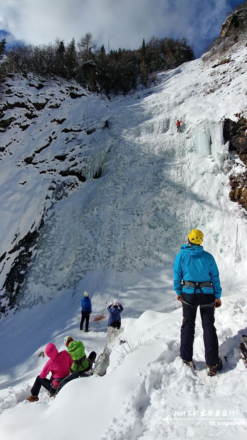 雙溝橋冬季攀冰訓練攻略與心得35_