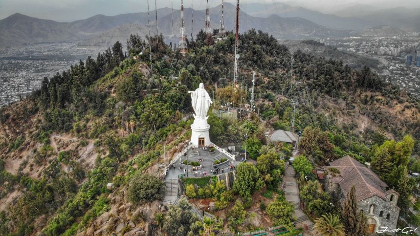 智利 - 聖地牙哥旅遊·自助探訪瀑布、俯瞰市景熱門登山健行路線29_