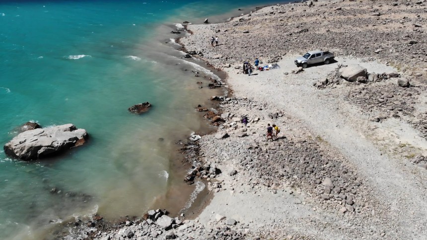 智利 - 首都聖地牙哥近郊·安地斯山脈秘境景點冰川水庫Embalse el Yeso13