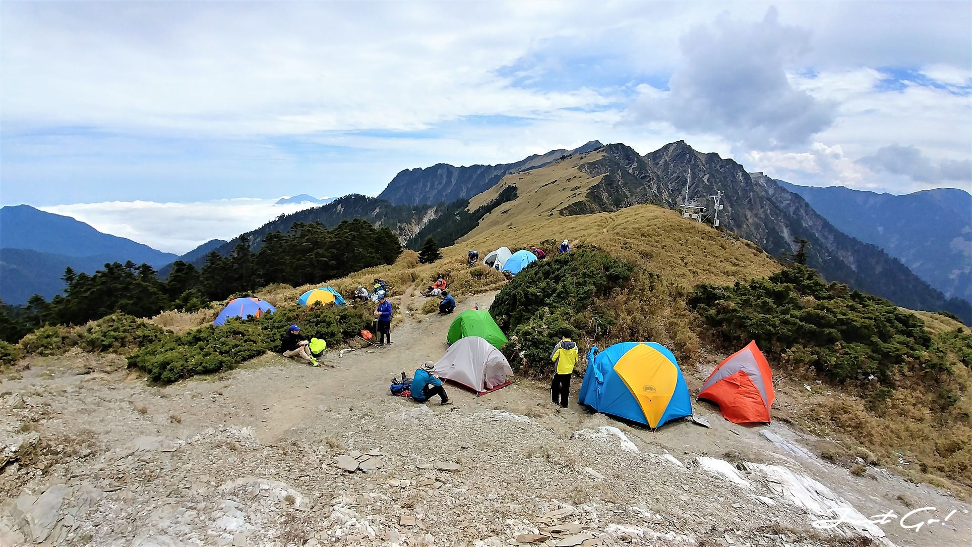 台灣 - 黃金色的奇萊主北·2天1夜紀事-gpx路線、行程、申請、水源23