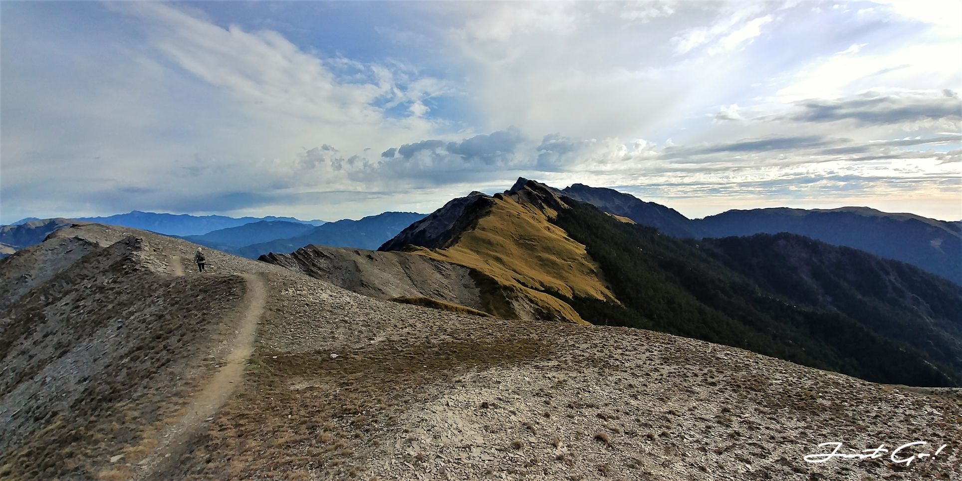 台灣 - 黃金色的奇萊主北·2天1夜紀事-gpx路線、行程、申請、水源54