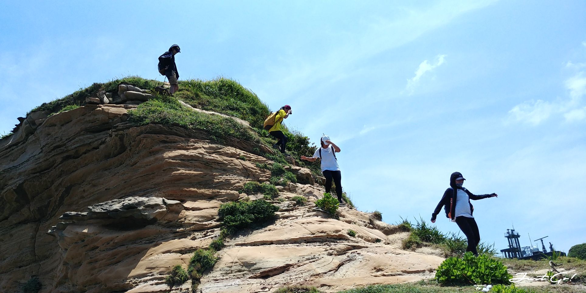新北瑞芳·東北角必去景點- 鼻頭角步道欄杆外的秘境-交通、路線GPX17