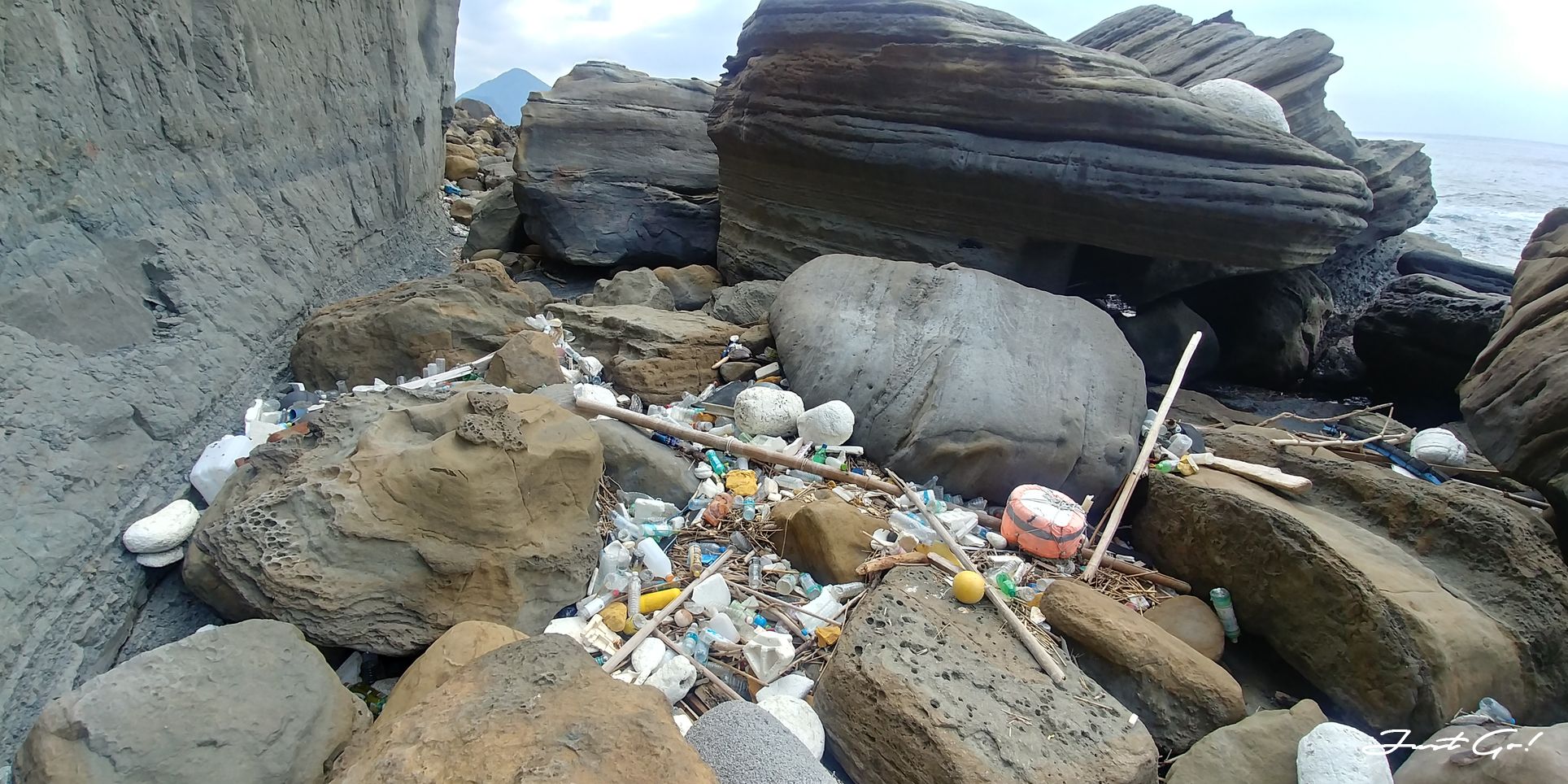 新北瑞芳·東北角必去景點- 鼻頭角步道欄杆外的秘境-交通、路線GPX5